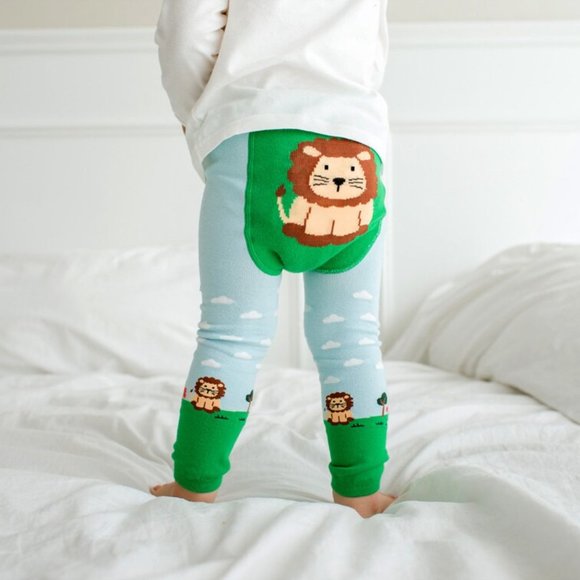 Eva & Elvin daily socks & tights for kids. Lion. 6-24M One size - Picture 2 of 5